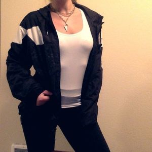 SOLD.......NIKE Rare Hooded Windbreaker Jacket